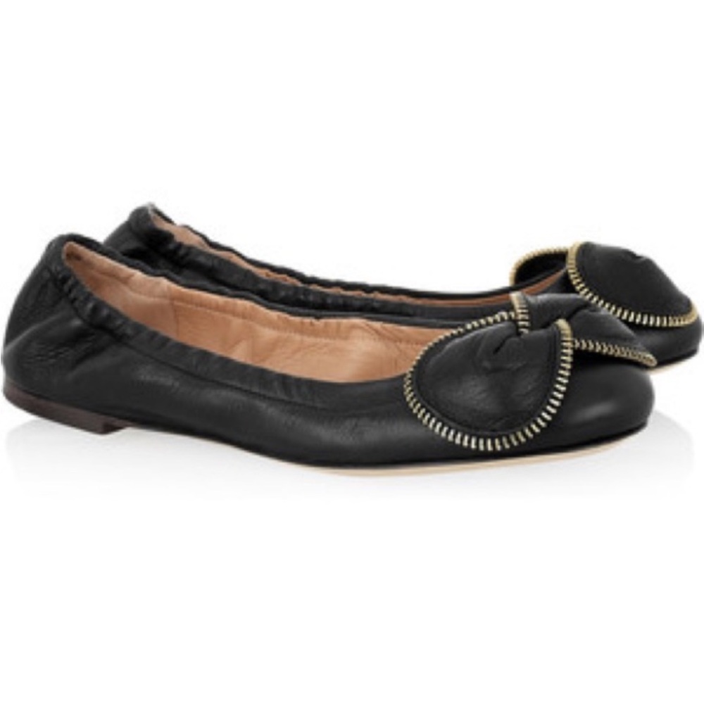 See by Chloé shoes Bow Leather Ballet Flats